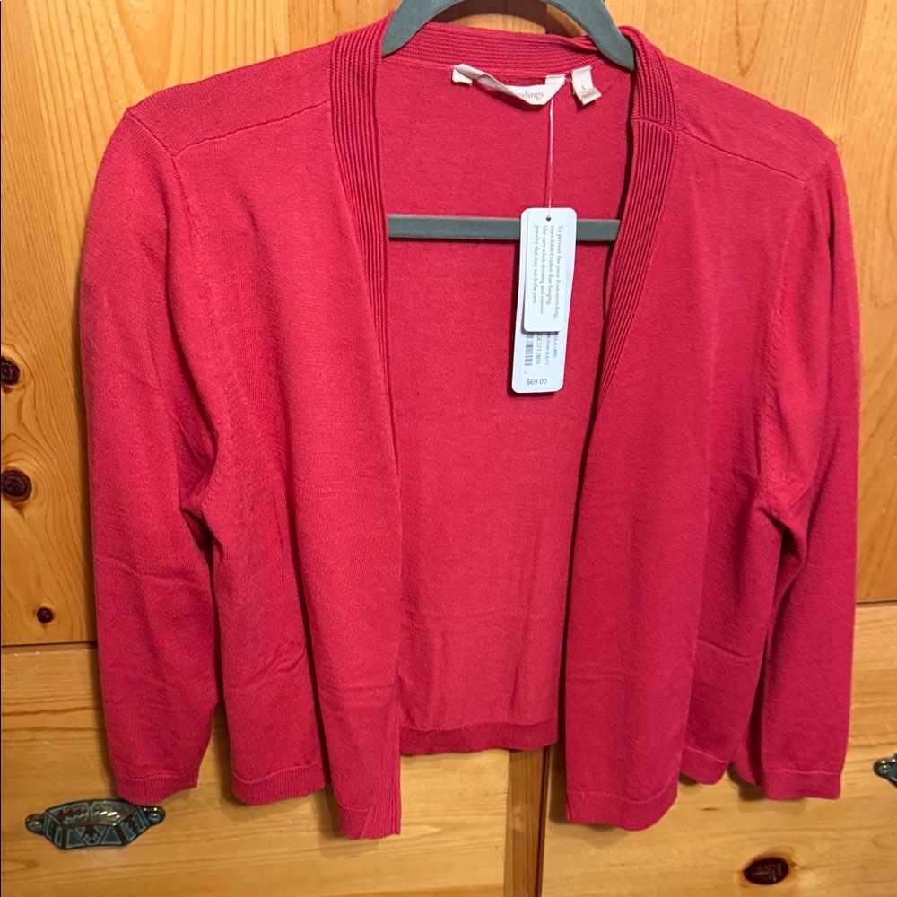 Soft Surroundings Natalia Cardigan Bolero NWT Large